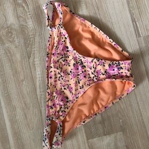 pink floral bikini bottoms